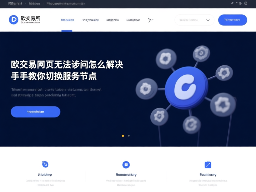 欧交易所节点切换界面